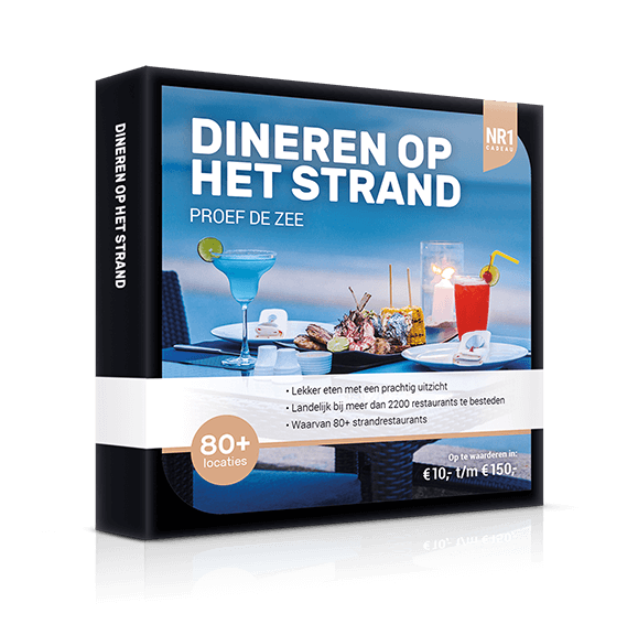 Dineren op het strand