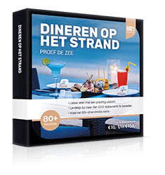 Dineren op het strand